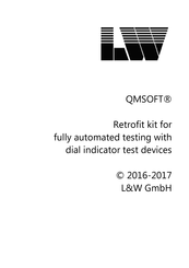 L&W QMSOFT retrofit ki Manual