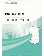 Air Towel KTM120UV Instruction Manual