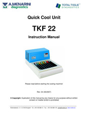 Medite Total Tissue TKF 22 Instruction Manual