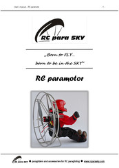 RC para Sky RC paramotor User Manual