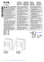 Eaton DC1-34 A6 Series Instruction Leaflet