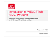 BF Entron WELDSTAR WS2003 Manual