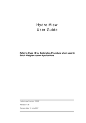 Hydronix Hydro-View HV02 User Manual