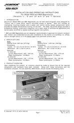 Assa Abloy Securitron M38L Installation And Operating Instructions Manual