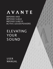 ADJ Avante Imperio Sub10 User Manual