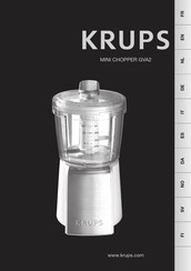 Krups SPEEDY PRO GVA15110 Manual