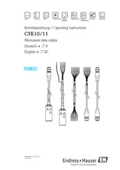 Endress+Hauser CYK10 Operating Instructions Manual