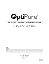 OptiPure QT2+MP Installation, Operation & Maintenance Manual