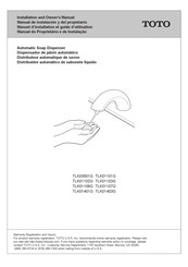 Toto TLK01106G Installation And Owner's Manual