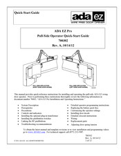 Ada Ez Pro Quick Start Manual