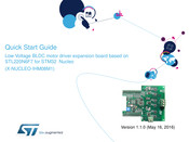 STMicroelectronics X-NUCLEO-IHM08M1 Quick Start Manual