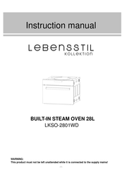 Lebensstil Kollektion LKSO-2801WD Instruction Manual