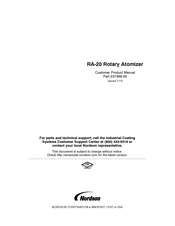 Nordson RA-20 Manual