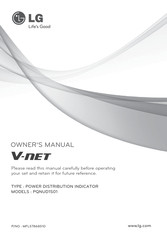 LG V-NET PQNUD1S01 Owner's Manual