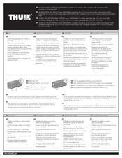 Thule Parkway 958 Quick Start Manual