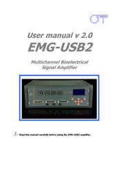 OT Bioelettronica EMG-USB2 User Manual