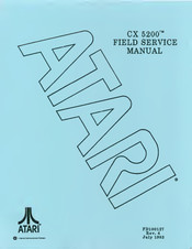 Atari CX 5200 Field Service Manual