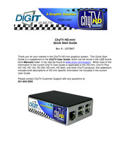 Digit ChyTV HD-mini Quick Start Manual