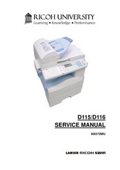 Ricoh Aficio MP 201SPF Manuals | ManualsLib