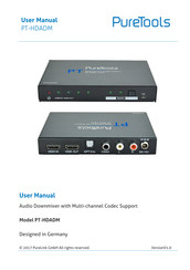 PureLink PureTools PT-HDADM User Manual