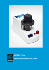 Dolomite Mitos Programming Instructions Manual
