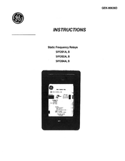 GE SFF201B Instructions Manual