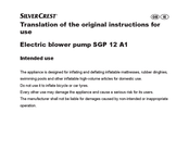 Silvercrest SGP 12 A1 Translation Of The Original Instructions For Use