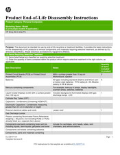 HP ENVY Disassembly Instructions