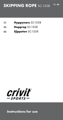 Crivit SC-1358 Instructions For Use Manual