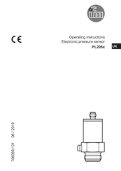 IFM PL205 Series Operating Instructions Manual