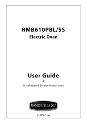 Rangemaster RMB610PBL/SS User Manual & Installation & Service Instructions