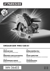 Parkside PHKS 1350 A1 Translation Of Original Operation Manual