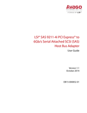 Avago LSI SAS 9211-4i User Manual