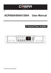 Cobra Acoustic ACP12004 User Manual
