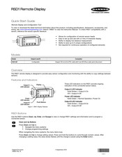 Banner RSD1 Series Quick Start Manual