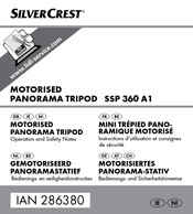 Silvercrest SSP 360 A1 Operation And Safety Notes