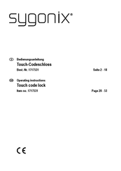 Sygonix 1717531 Operating Instructions Manual