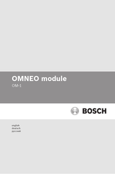 Bosch OMNEO OM-1 Manual