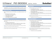 Roland RD-300GX Turbostart