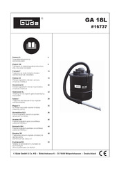 Gude GA 18L Translation Of Original Operating Instructions