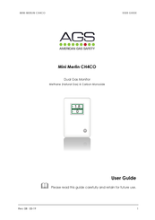 AGS Mini Merlin CH4CO User Manual