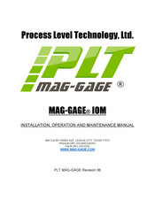 PLT Mag-gage Installation, Operation And Maintenance Manual