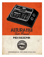 Zeppelin Design Labs ALTURA User Manual