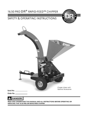 DR RAPID-FEED 16.50 PRO Safety & Operating Instructions Manual