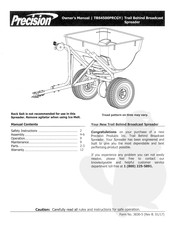 Precision TBS4500PRCGY Owner's Manual