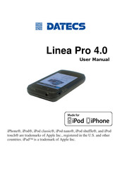 Datecs Linea Pro 4.0 MSR 1D BT User Manual