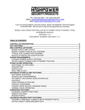 Highpower 8000 Series Hardware Manual