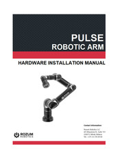 rozum robotics PULSE 90 Hardware Installation Manual