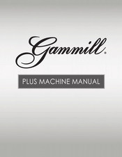 Gammill PLUS Manual
