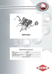 KUHN SW1604 Operation Manual